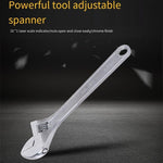 6 Pieces Adjustable Spanner Open End Box Multi Function Auto Repair Hardware Tool Big Plate Adjustable Spanner 10 Inch
