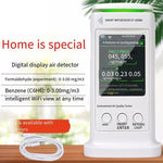 Indoor Air Quality Detector Household PM 2.5 Ambient Air Testing Instrument Haze Concentration Detector (Measuring Seven Gases)