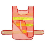 15 Pieces Reflective Vest, Mesh Safety Vest, Sanitation Worker's Labor Protection For Night Drivers