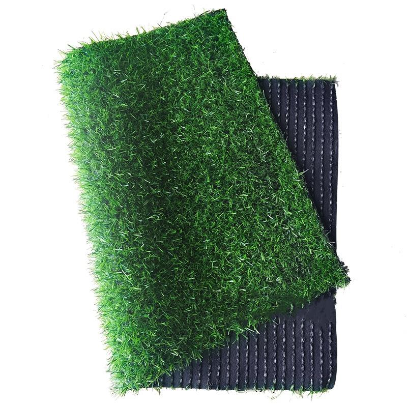 Engineering Enclosure Lawn Artificial Turf Carpet Plastic Simulation Plant Background Wall Outdoor Green Fence 1.0cm Military Green