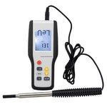 High Precision Thermal Anemometer Digital Hot Bulb Anemometer Wind Temperature Anemometer Hot Wire Anemometer Lithium Battery Charging Model