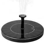 3W Lotus With LED Lamp With Battery Floating Fountain + External Solar Panel Water Pump Small Garden Fountain 5 Kinds Of Nozzles