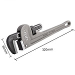 Deli 10 Pieces Stillson Wrench 14" Aluminium Alloy Pipe Tongs DL105014