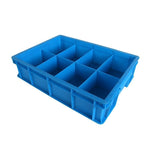 Multi Grid Box Classification Box Material Storage Box Separated Parts Box Plastic Hardware Box Multi Grid Tool Storage Box 585 * 380 * 137mm