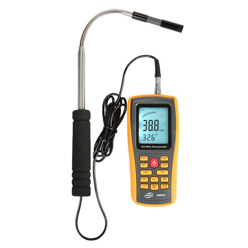 Thermal Anemometer Digital Hot Wire High Precision Anemometer Breeze Measuring Instrument Anemometer